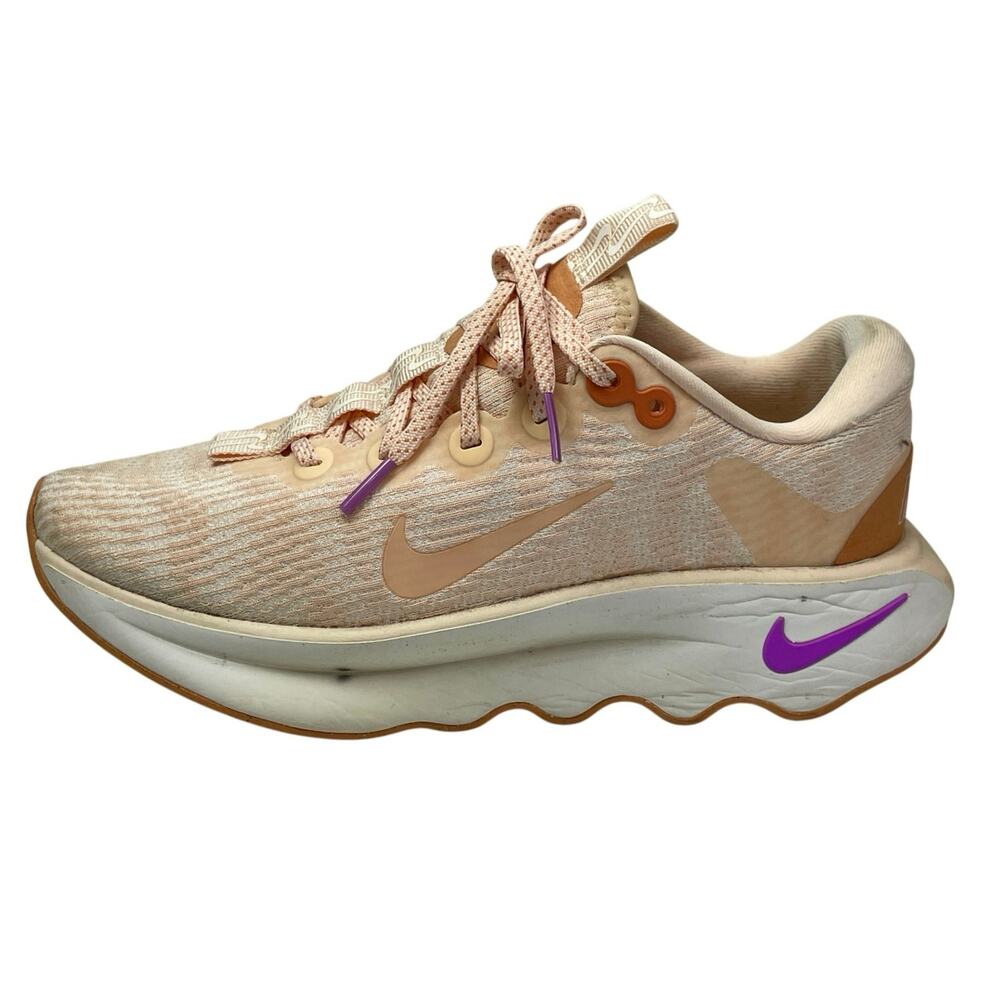 Nike Motiva Guava Ice Womens Coral Lace Up Walking Athletic Running Shoes Size 8